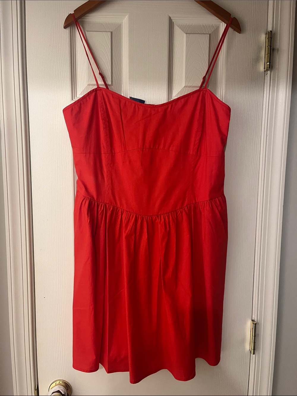 NWT Wayf Red Spaghetti-Strap Mini Dress